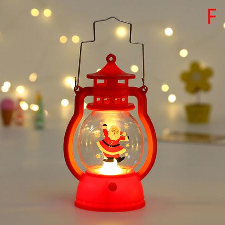 Jul Led-lampor Mini Lykta Dekorativa För Jul Nyår