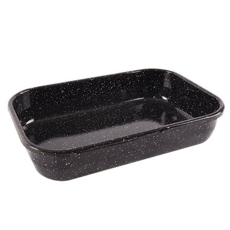 Emaloitu levy uunissa paistamiseen ja paistamiseen tarttumatta