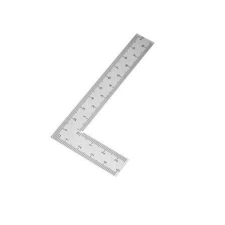 Gradueret lineal L Firkantet lineal 5 × 10CM 5 × 10CM