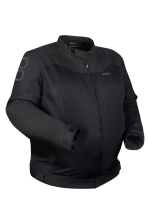 Kurtka MC Bering Alias KS Czarny 4XL