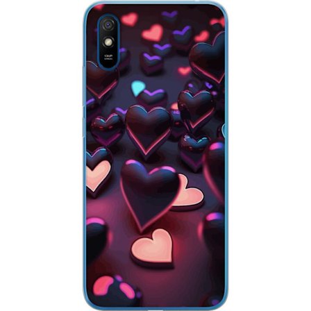 Yhteensopiva Puhelinkuori Xiaomi Xiaomi Redmi 9A KeskiyönSydämet