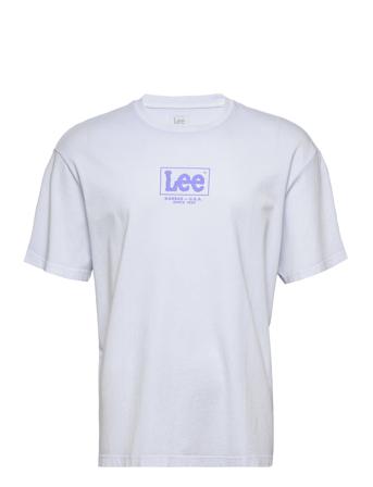 Logo Loose Tee T-shirt Hvid Lee Jeans