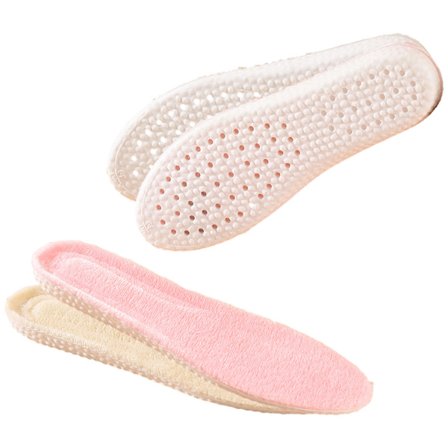 Indlægssåler til kvinder, varme vinterpels-såler til mænd, til støvler