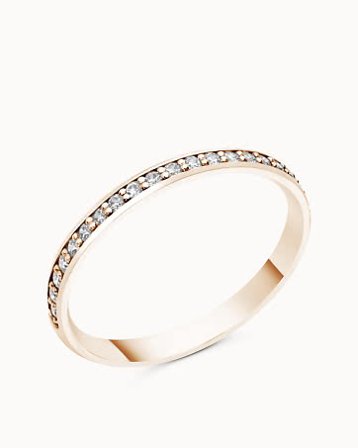 Eternity Ring Juliette 18K Rose Gold - Engagement Rings & Wedding Rings from Vanbruun
