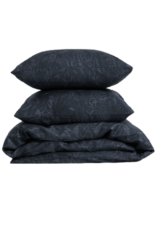 Arkipelag Bäddset Pattern Dubbelt Navy 220x220cm Med 2st Örngott 50x60cm Påslakan & Unisex Dubbel: 220x220 cm