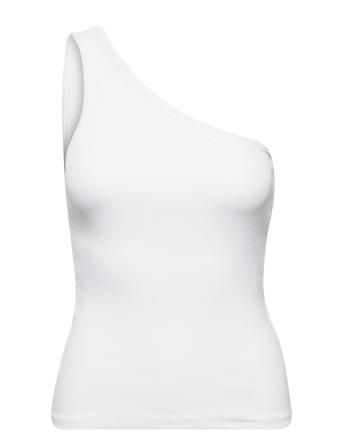 Drewgz Shoulder T-shirts & Tops Sleeveless Hvit Gestuz