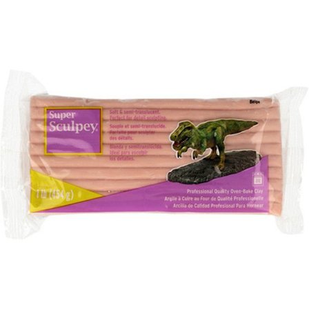 SUPER SCULPEY BEIGE - SEMI-TRANSPARENT - 454 GR