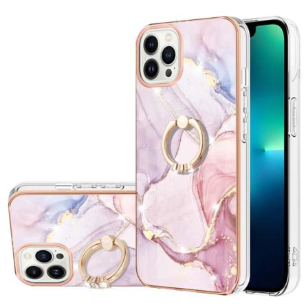 SKALO iPhone 14 Pro Max Marmori TPU suojakuori rengas - #2 Multicolor