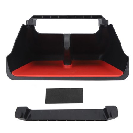 Under Screen Oppbevaringsboks Midtkonsoll Organizer Skuff Erstatning for Tesla Model Y Model 3 Rød