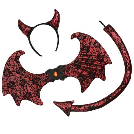 Djävuls Kit med Spets