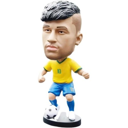 Stjerneornament, actionfigurer, miniatyrmodellleketøy, dukkestatue for fotballentusiaster, skrivebordsbildekorasjon-D