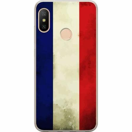Xiaomi Redmi 6 Pro Genomskinligt Skal Frankrike