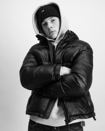 Lexington Milo Down Puffer Jacket Schwarz Jacken Jungen - Kids Brand Store