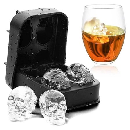 Isform Dödskallar - Silikon Is/Choklad/Geléform