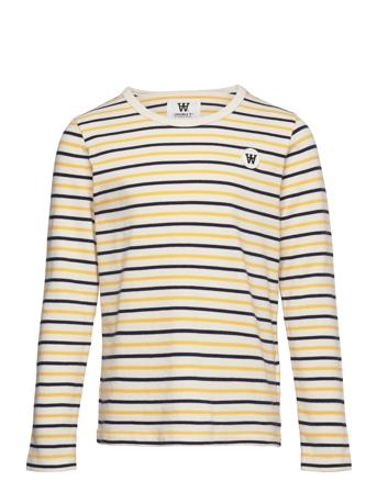 Kim Stripe Kids Ls Patterned Wood Wood
