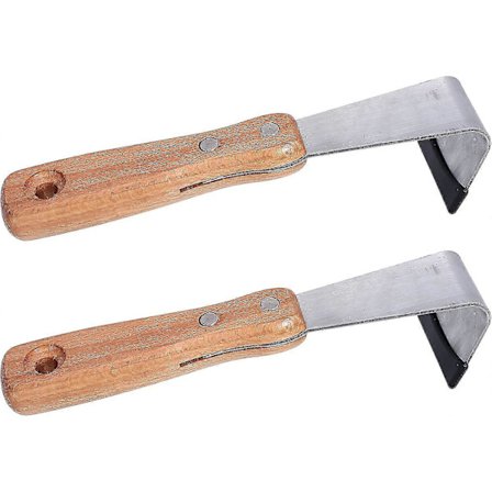 Rivet Curry Springverktyg Ogräsverktyg - 2 Delar Trädgårdsredskap Silver FFT