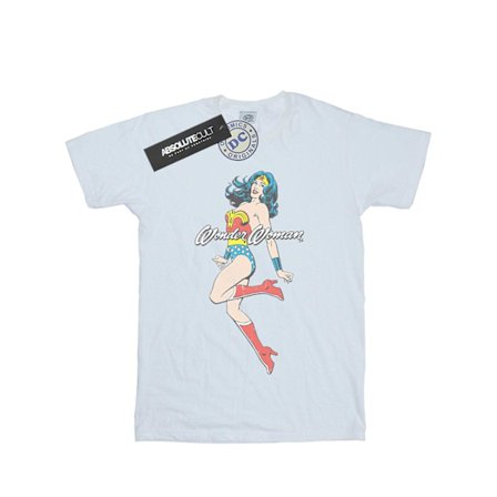 DC Comics Herr Wonder Woman Jump T-shirt XXL Vit