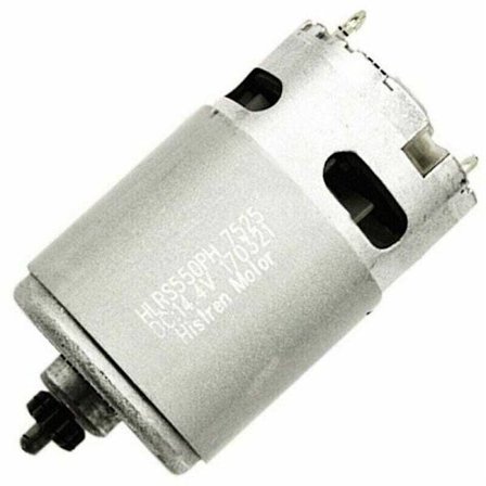 14.4V 13-tandad motor för Bosch GSR GSR14.4-2-Li PSR14.4 Li-2 Hållbar borrmotor Reservdelar Metall Elverktyg Ersättningstillbehör..DEBUNS