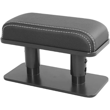 Bil Armstödskudde, Vänster Armbågsstöd, Universell Läderförstärkningskudde, [CO]