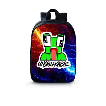 Drenge og piger spil rygsæk rejsetaske bærbar stor kapacitet rygsæk sport rygsæk 17 tommer ussigelig-04