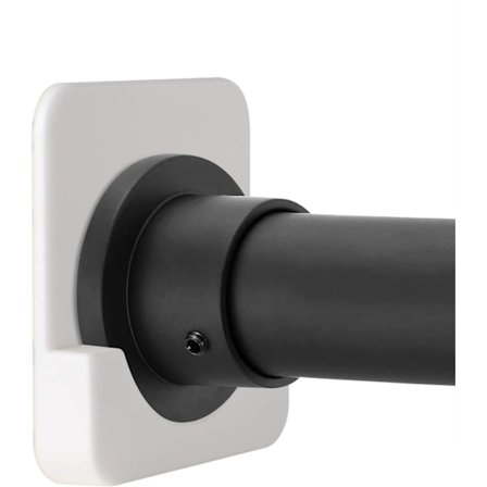 Selvklebende feste for dusjforhengstang med spenning | Dusjstangmontering