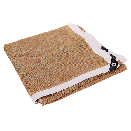 Varjostusverkko Tiheä Verkko UV-kestävä Tuulenpitävä Valonläpäisevä Hengittävä Kestävä Aurinkovarjostuskangas Parvekkeelle (FMY)