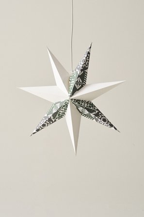 Jotex - KINTAS adventsstjerne ø 60 cm Grå - Kjøp Julestjerner hos Jotex