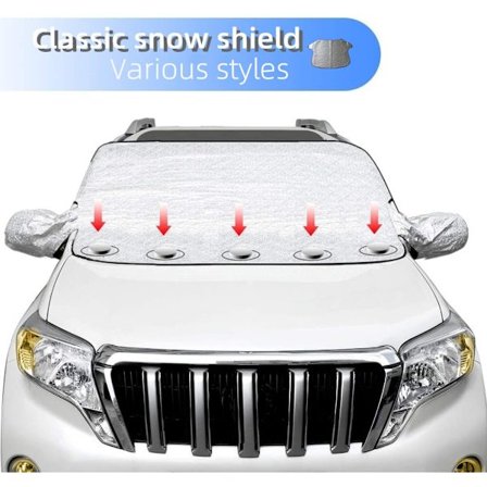 Vindrude Sne Isdække Vinter Frost Dække til Bil Vindtæt M