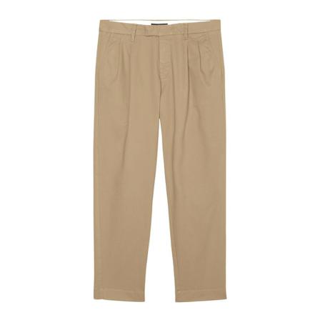 Marc O'Polo, Trousers Belsbo pleats model Brązowy, Mężczyzna, Rozmiar: W32 L32