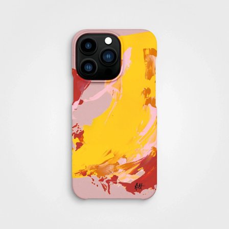 Biologisch abbaubare Handyhülle Alex Hahn Golden Pink, iPhone 13 Pro Max