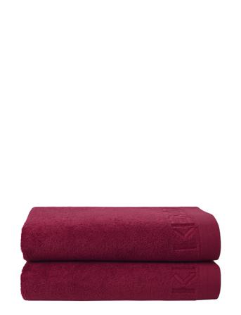 Kziconic Bath Sheet Home Textiles Bathroom Textiles Towels & Bath Towels Rød Kenzo Home