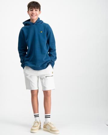 Lyle & Scott Zip Pocket LB Short Grau Shorts Jungen - Kidsbrandstore