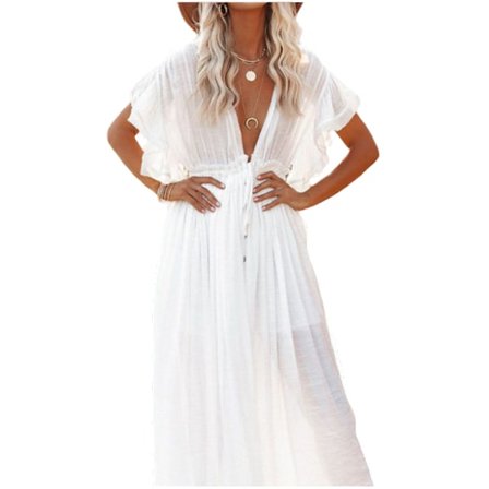 Bikini Cover Up til kvinder, Summer Beach Badedragt Cover Ups