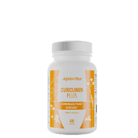 Alpha Plus Curcumin Plus Gurkmejaextrakt 60 kapslar
