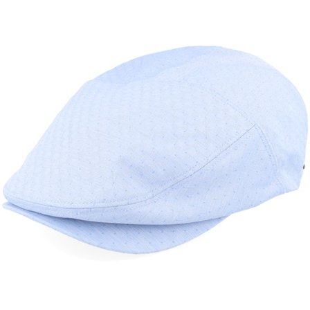 Bailey - Modrá flatcap Kšiltovka - Ganey Sky Flat Cap @ Hatstore