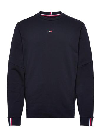 Essential Logo Terry Crew Black Tommy Hilfiger