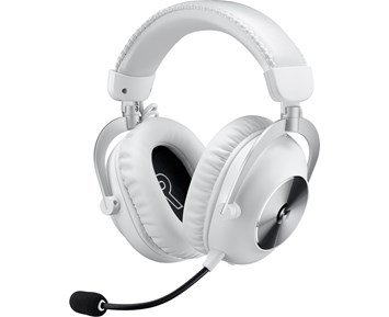 Logitech PRO X 2 LIGHTSPEED Wireless Gaming Headset - White - Fyndvara - Trådlöst gamingheadset i proffsklass