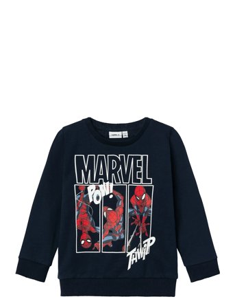 name it | Nmmjessie Spiderman Sweat Unb Noos Mar | 104