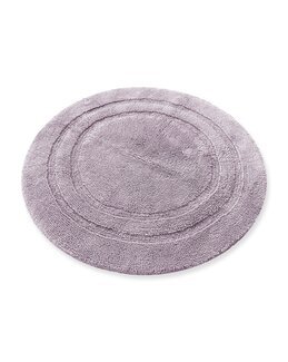 Badrumsmatta Turin rund 70 cm ø Ljung - Classic Textiles
