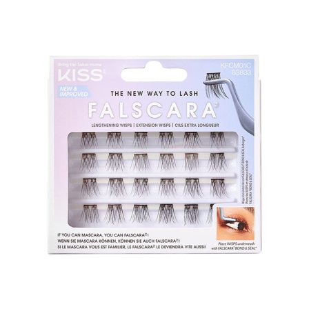 Kiss Falscara Natural Wisp Multipack Lengthening, Makeup, Øjenvipper, Kunstige Øjenvipper