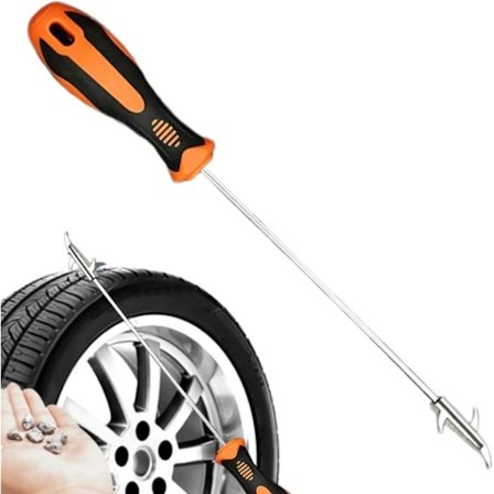 Dekksteinfjerner, Dekksteinrensekrok - Fjerner for steiner i bildekk - Multifunksjonelt rengjøringsverktøy for dekksgrus, Verktøy