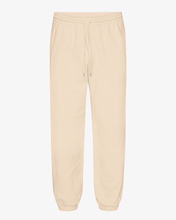 Organic Relaxed Sweatpants - Ivory White L