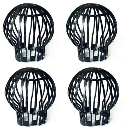 Rennerensefilter, takrennebeskytter, Laget av plast, slitesterk, rustfri, jevn drenering, egnet for takrenner, takavløp