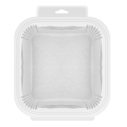 100 stk. høytemperaturs vanntette silikon airfryer-innlegg for baking, steking og mikrobølgeovn