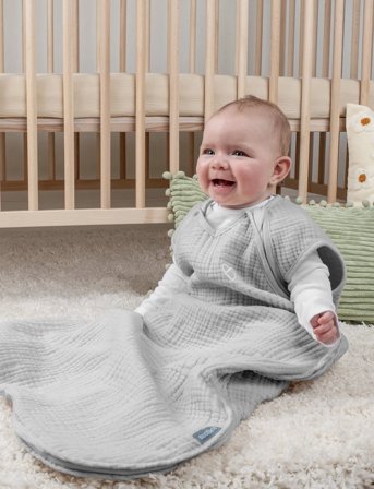 Ingenuity Swaddleme By Ingenuity Night Sack Sleeper - Heather Grey - Grey - ONE SIZE