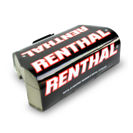 Styrpude Renthal P303 Trials SX Fatbar, Sort/Hvid/Rød