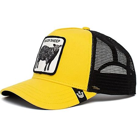 Trucker Hat Menn - Mesh Baseball Snapback Cap - The Farm, Gul