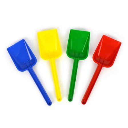 Plastspade 25 cm Grön