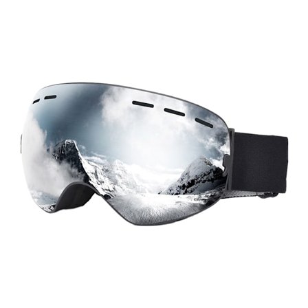 Stort sfærisk spejl, vindtætte hane nærsynethedsbriller skibriller