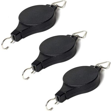 3 stk. Trafikklys Heis Hengende Kurv Plante Rullekrok-FA-